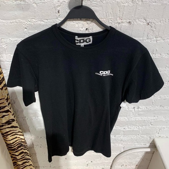 Black CDG T-Shirt - Picture 1 of 5